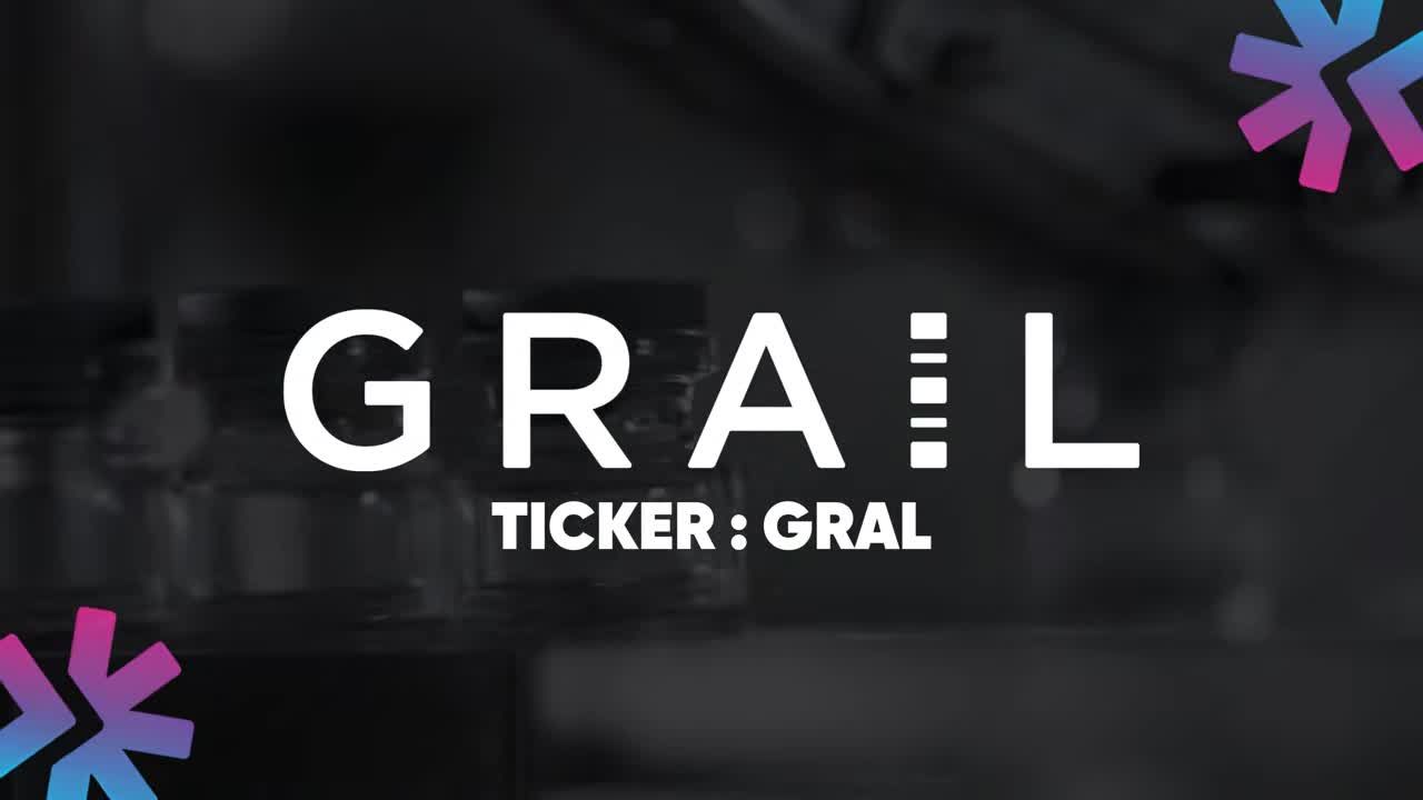 Title card for GRAIL with stock ticker GRAL