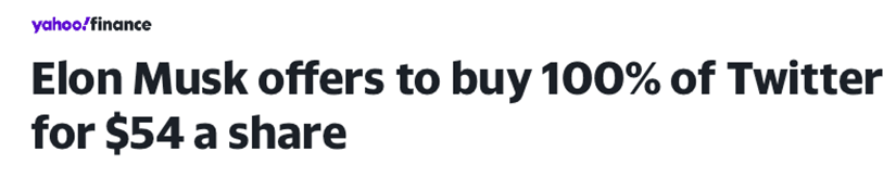 Is a Bidding War Brewing in Twitter Stock?